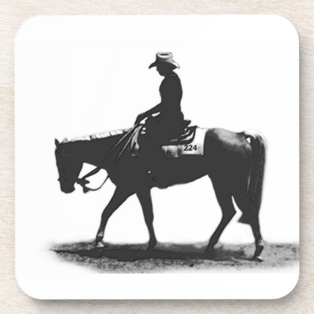 Dessous de verre Western Horse (Devant)