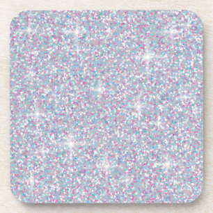 Dessous-de-verre White iridescent brillant