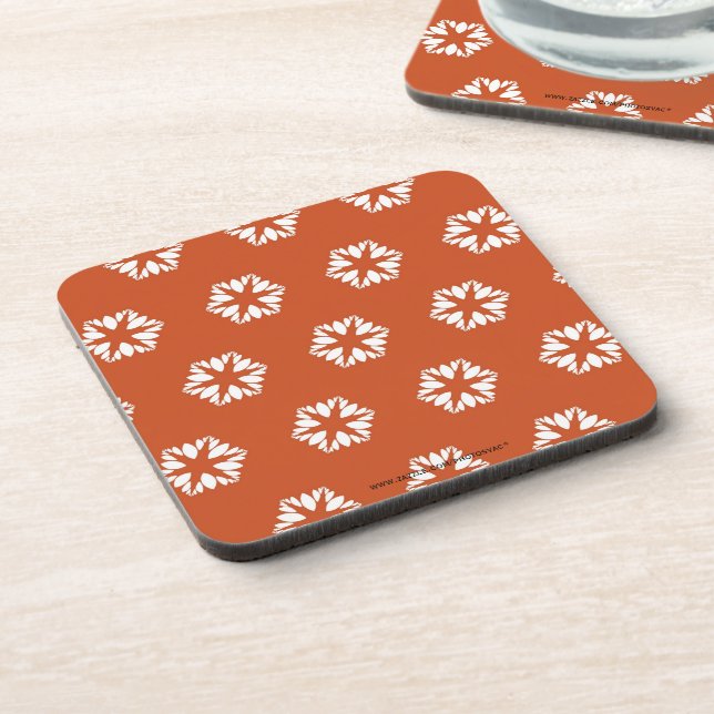 Dessous de verre White Stars Cork Coaster (Côté gauche)