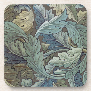 Dessous-de-verre William Morris Acanthus Sage Fleur Floral Botaniqu