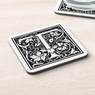 Dessous-de-verre William Morris Alphabet "T"