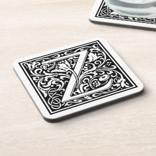 Dessous-de-verre William Morris Alphabet "Z"