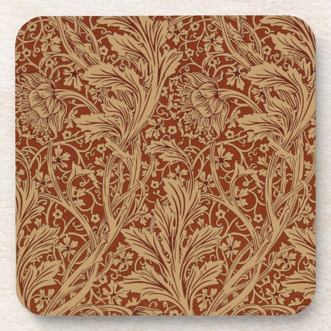 Dessous-de-verre William Morris Arcadia Floral Garden Flower Classi (Devant)