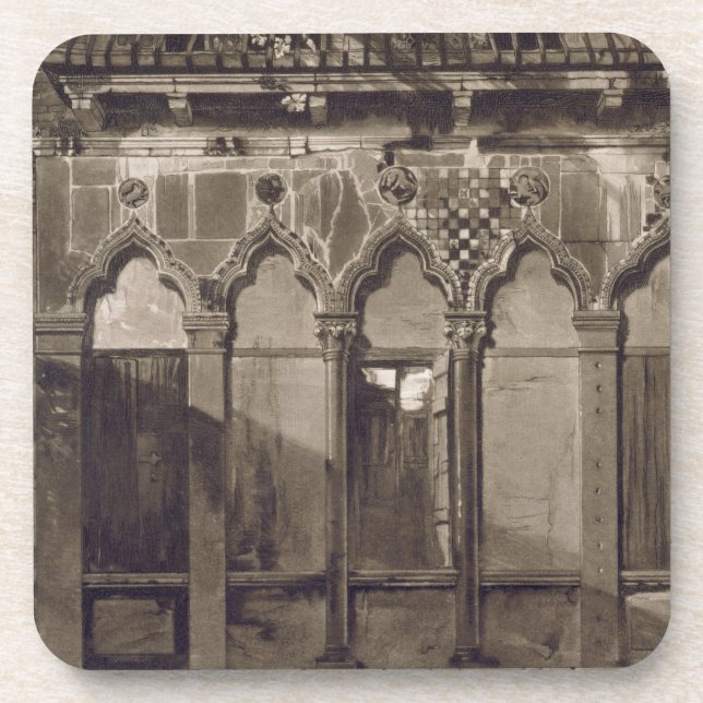 Dessous-de-verre Windows Arabe, dans la mère Domini de Campo Santa (Devant)