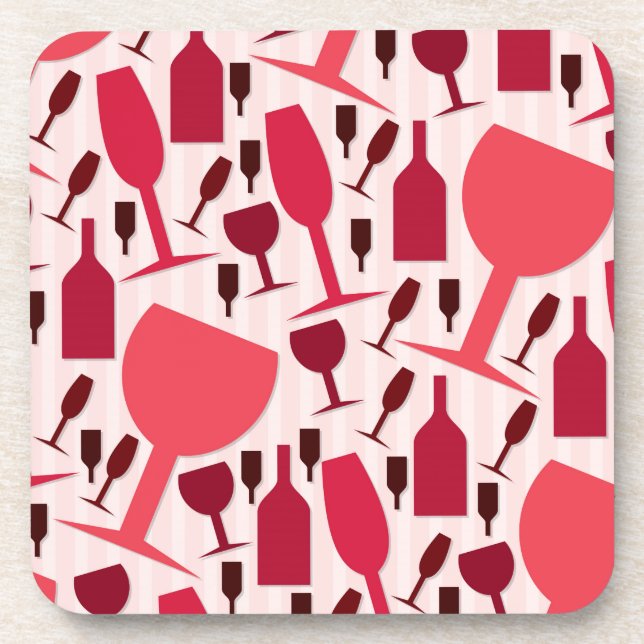 Dessous-de-verre Wine glass (Devant)