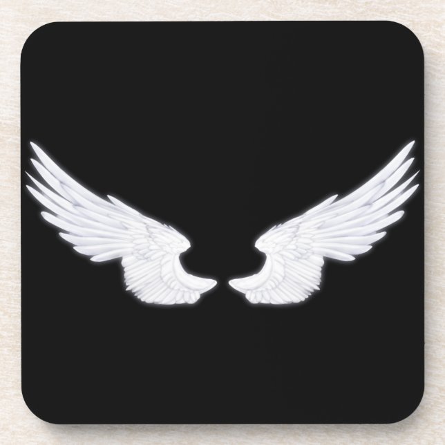 Dessous-de-verre Wings de Falln White Angel (Devant)