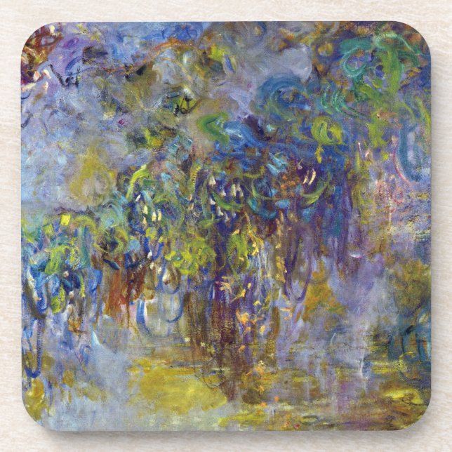 Dessous-de-verre Wisteria (moitié droite) par Claude Monet (Devant)