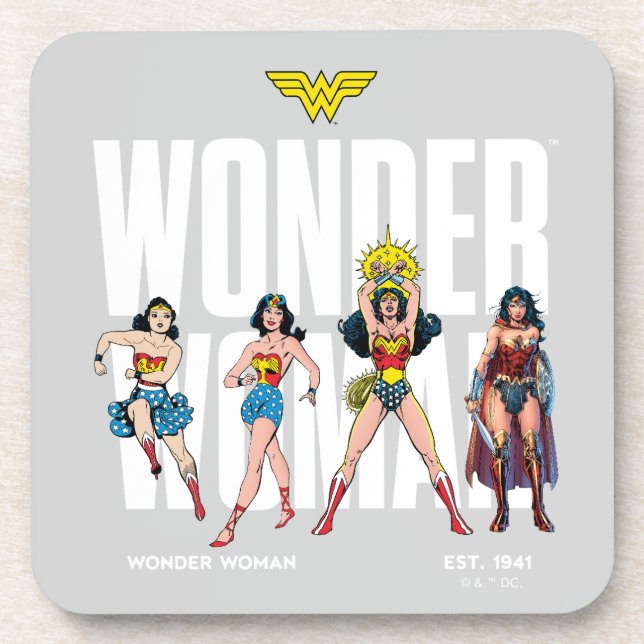 Dessous-de-verre Wonder Woman Legends Forever Graphic (Devant)