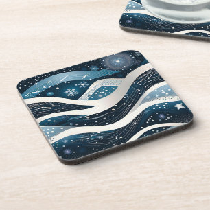 Dessous-de-verre Wonderland hivernal Abstrait