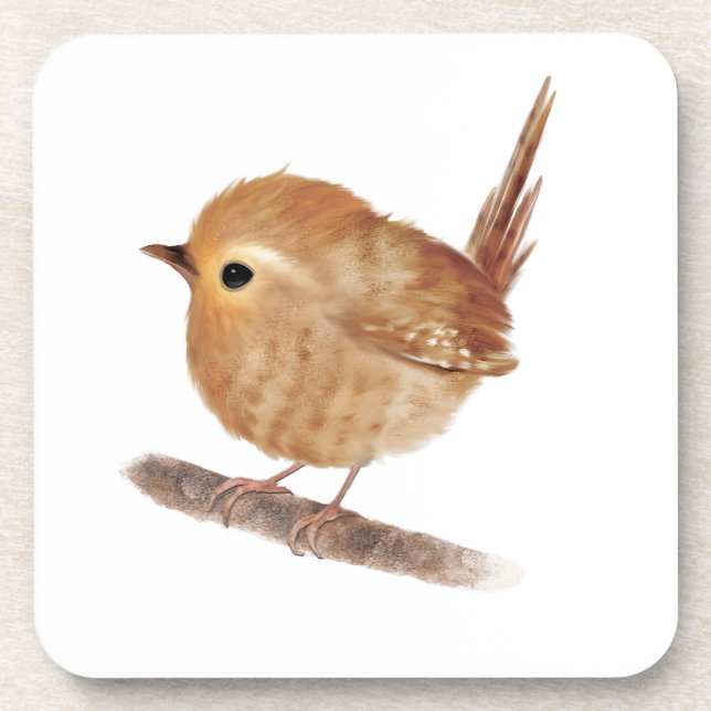 Dessous-de-verre Wren Bird (Devant)