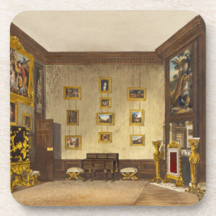 Dessous-de-verre Writing Closet, Hampton Court du Roi, de 'Th