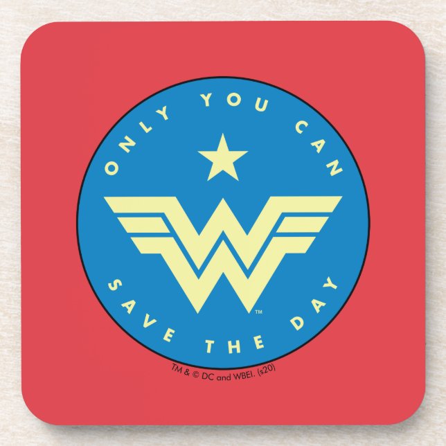 Dessous-de-verre WW84 | Wonder Woman Vous Ne Pouvez Sauver La Journ (Devant)