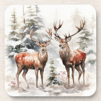 Dessous-de-verre xmas Deer