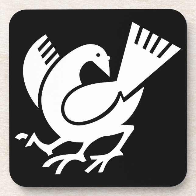 Dessous-de-verre Yata crow (Devant)