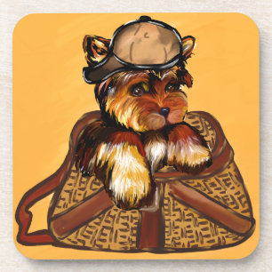 DESSOUS-DE-VERRE YORKIE POO
