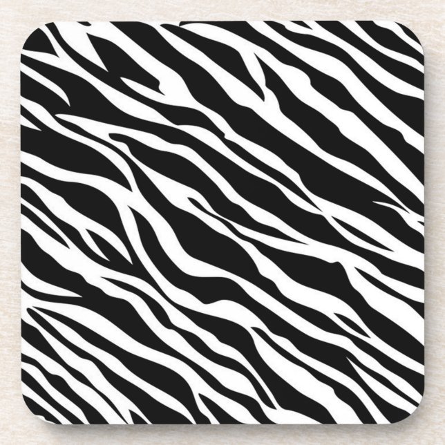 Dessous de verre Zebra Print (Devant)