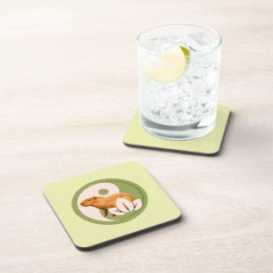 Dessous-de-verre Zen Capybara Yin Yang