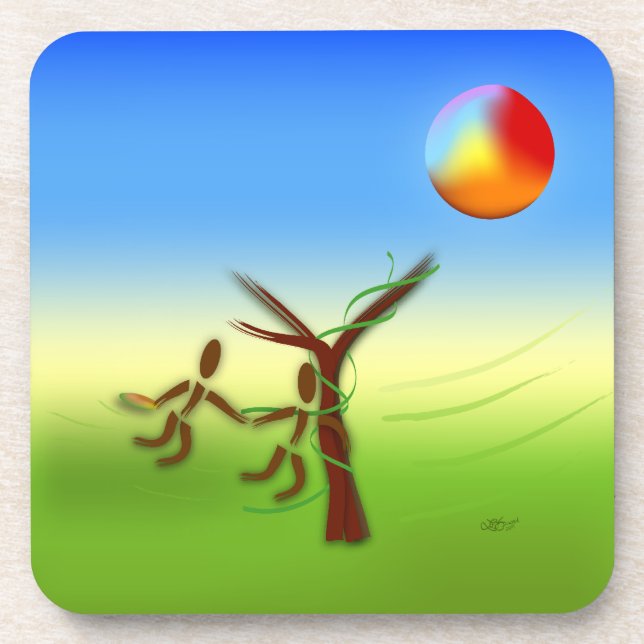 Dessous-de-verre Zinglees ~ Mars (Devant)