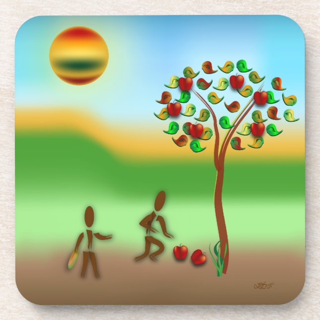 Dessous-de-verre Zinglees ~ Septembre (Devant)