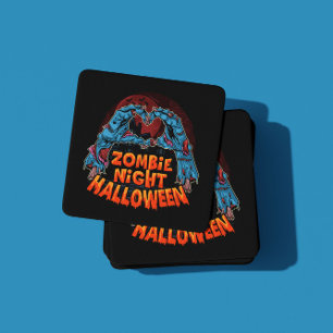 Dessous de verre Zombie Dessous de verre de bois