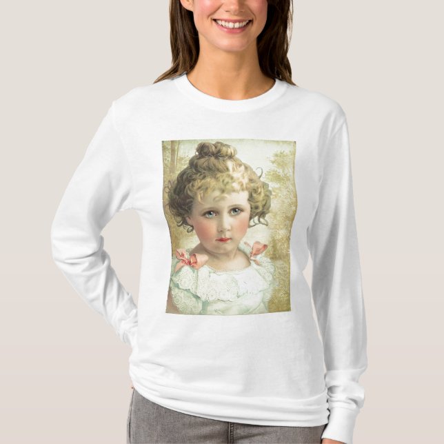 Dessus de T-shirt de coton (Devant)