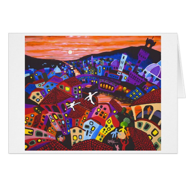 Dessus de toit de Florence (Devant Horizontal)