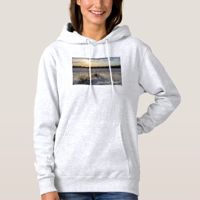 Destin Beach Florida Jetty Sunset Sweat - shirt à  (Devant)