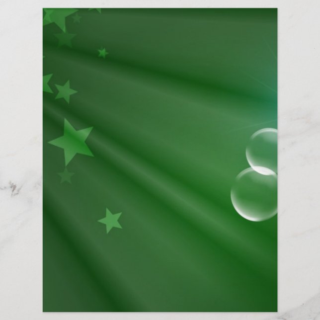 Destin d'amour de paix d'art de motif de vert de l (Devant)