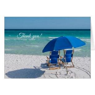 Destin Florida Chaises Et Umbrella Merci Carte U