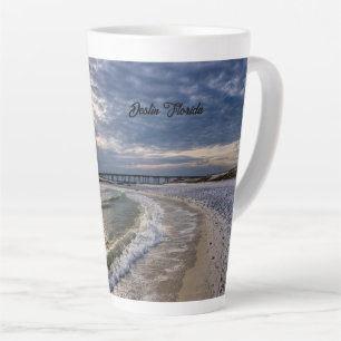 Destin Florida Soirée Vagues Latte Mug