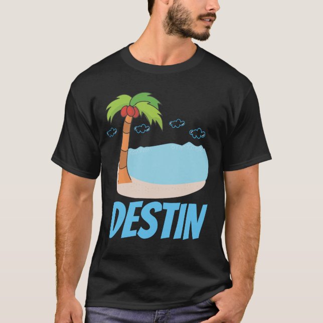 DESTIN FLORIDA T-SHIRTS TEE - SHIRTS (Devant)