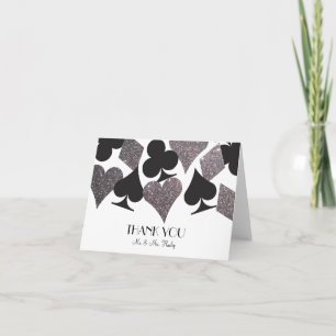 Destinas Vegas Cartes de remerciements Faux Partie