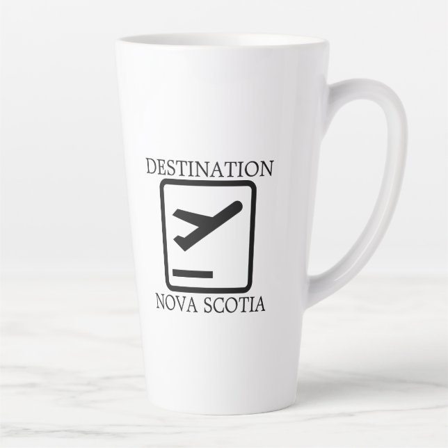 Destination East Coast Nouvelle-Écosse mug voyage (Droite)