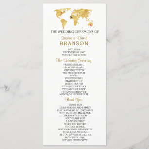 Destination Gold World Carte Programme de mariage