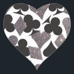 Destiny Las Vegas Heart Sticker Faux Parties scint<br><div class="desc">Un autocollant pour coordonner avec la suite Destiny,  l'utiliser sur les faveurs,  enveloppes,  et plus ! � 2birdstone 2013 tous droits réservés.</div>