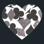 Destiny Las Vegas Heart Sticker Faux Parties scint<br><div class="desc">Un autocollant pour coordonner avec la suite Destiny,  l'utiliser sur les faveurs,  enveloppes,  et plus ! � 2birdstone 2013 tous droits réservés.</div>