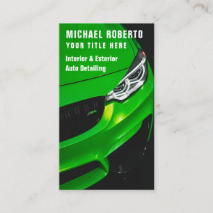 Détail automatique Nettoyage Carte de visite de ré