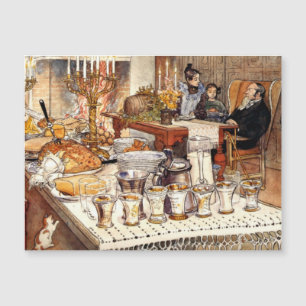 Détail de la veille de Noël par Carl Larsson