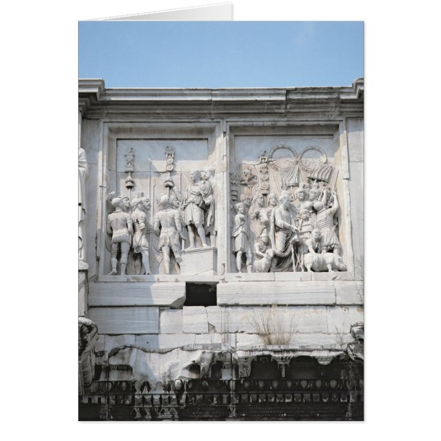 Détail de l'arc de Constantine (Devant)