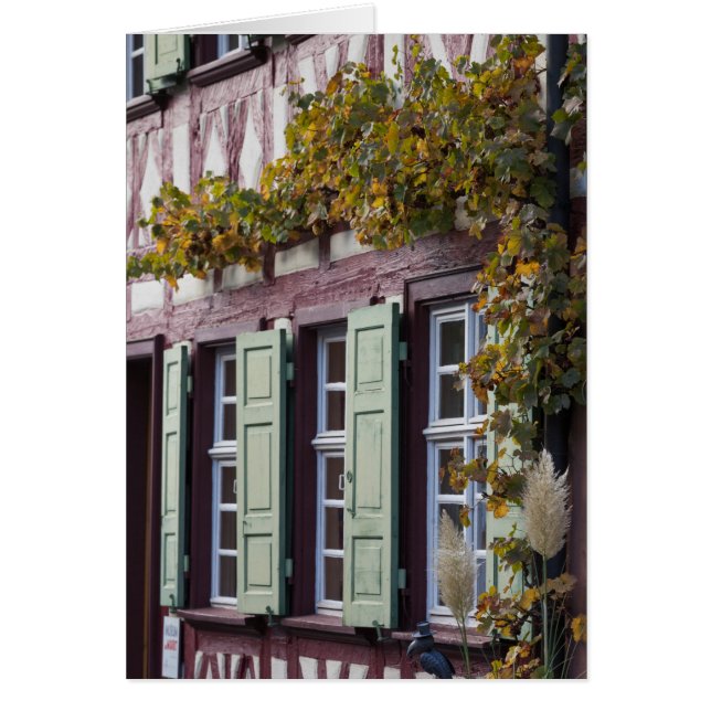 Détail de maison à colombages (Devant)