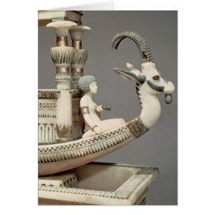 Détail de proue d'un bateau avec la tête du Syrien