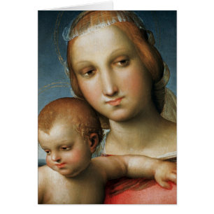 Détail de <Virgin and Child> Attribué à Rapha