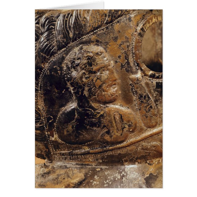 Détail du masque d'un gladiateur (Devant)