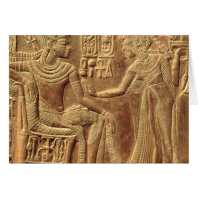 Détail du Sanctuaire d'or de Toutankhamon (Devant horizontal)