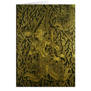 Détail d'un coffret thaïlandais