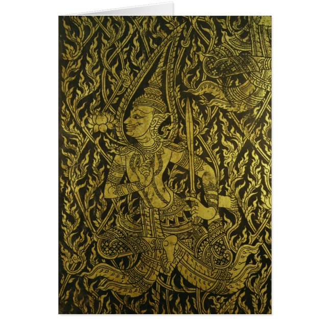 Détail d'un coffret thaïlandais (Devant)