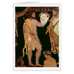 Détail d'un rouge-chiffre vase montrant HOL