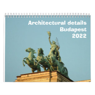 Détails architecturaux - Budapest - Calendrier 20
