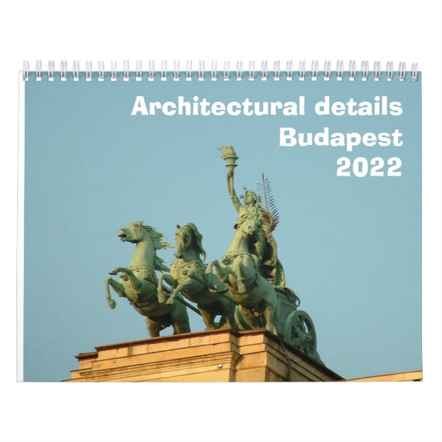 Détails architecturaux - Budapest - Calendrier 202 (Protection)