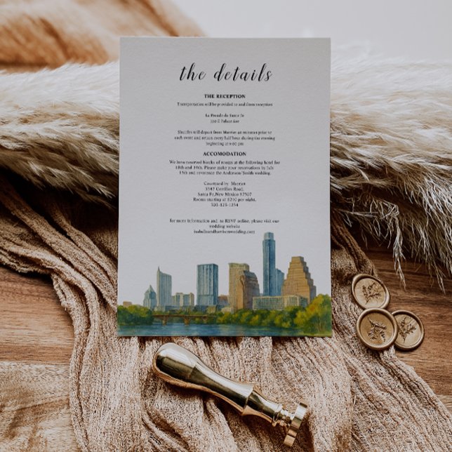 Détails  Carte - Détails sur AUSTIN TEXAS (Créateur téléchargé)